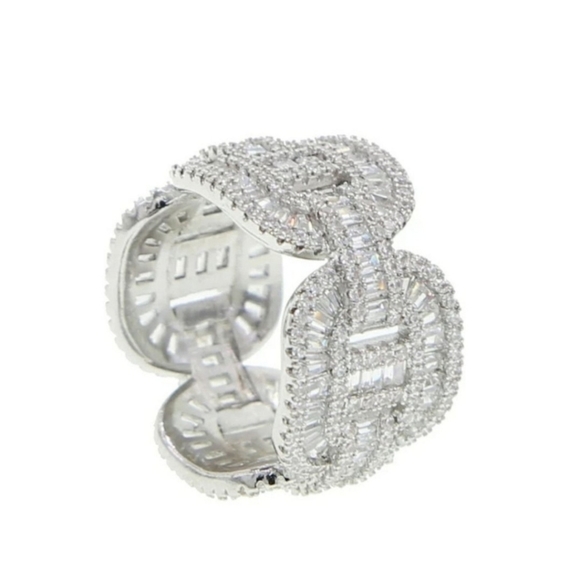 Gorgeous Baggett Silver Ring - Picture 3 of 4